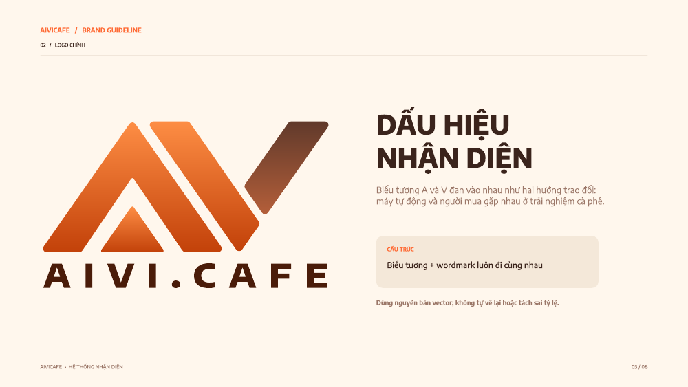 Trang 4 của Brand Guidelines